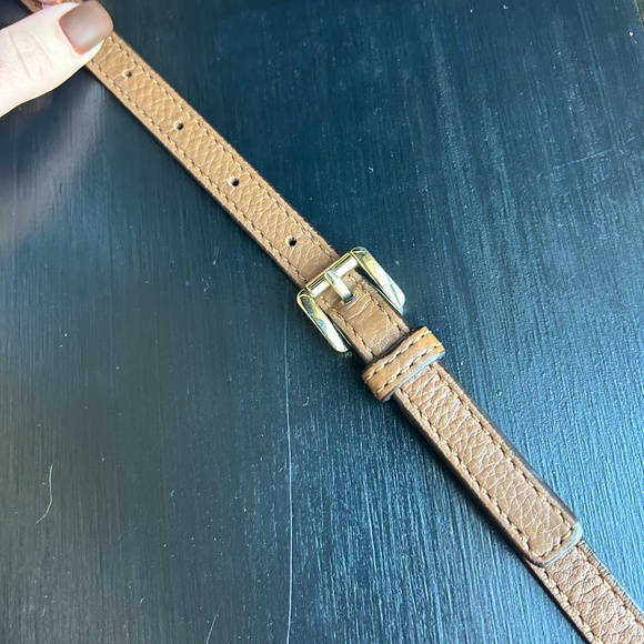 Michael Kors Tan Leather Crossbody Bag - Picture 2 of 5